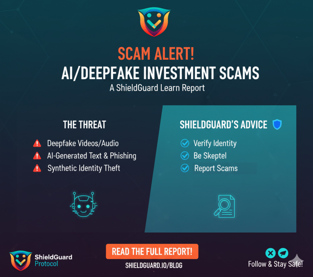 AI & Deepfake Investment Scams: A Growing Threat