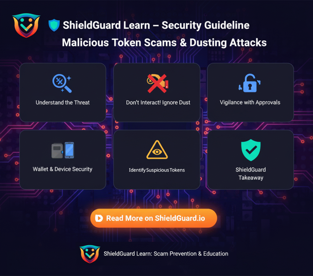Protecting Yourself from Malicious Token Scams & Dusting Attacks