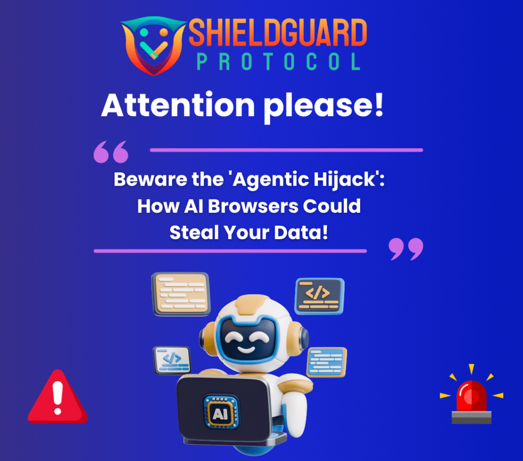 Beware the ‘Agentic Hijack’: How AI Browsers Could Steal Your Data!