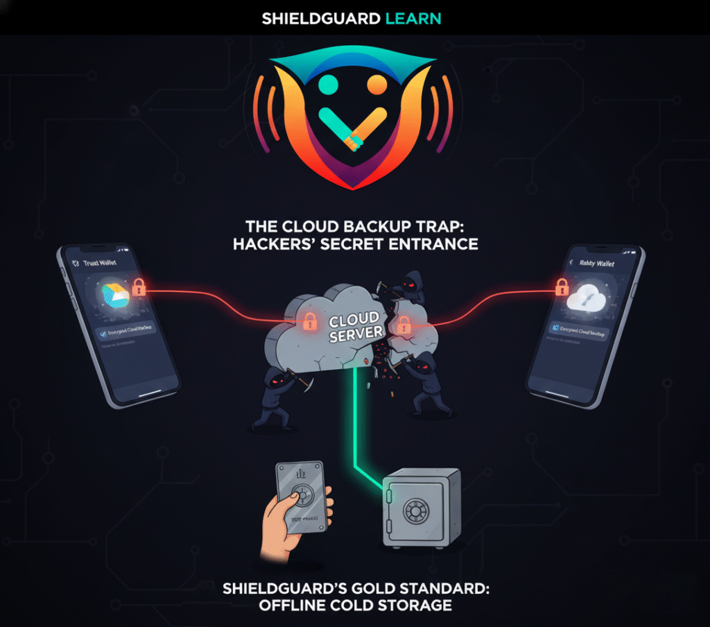 The Cloud Backup Trap: Why Convenience Could Cost You Your Crypto