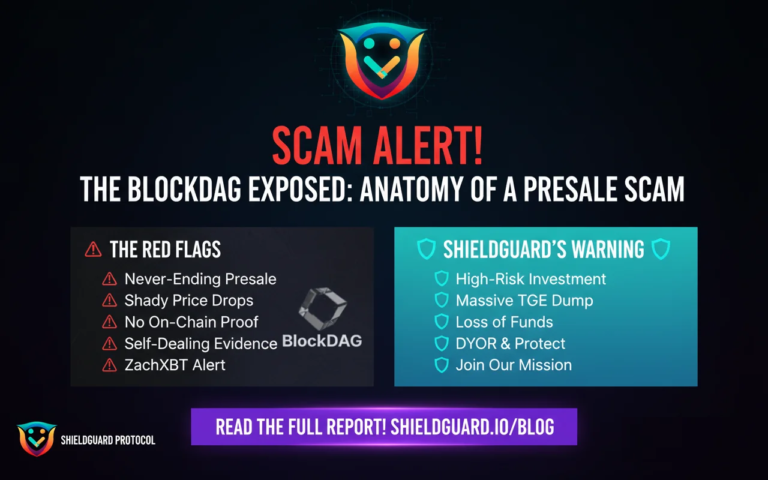 BlockDAG: A Report on a Dubious Presale – ShieldGuard Protocol ...