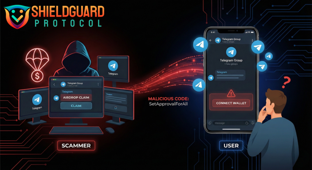 Deep Dive: The “Listing Day” Telegram Airdrop Scam