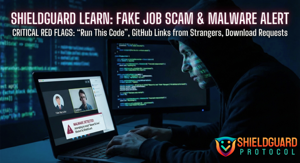 The “Fake Job Interview” & GitHub Malware Scam