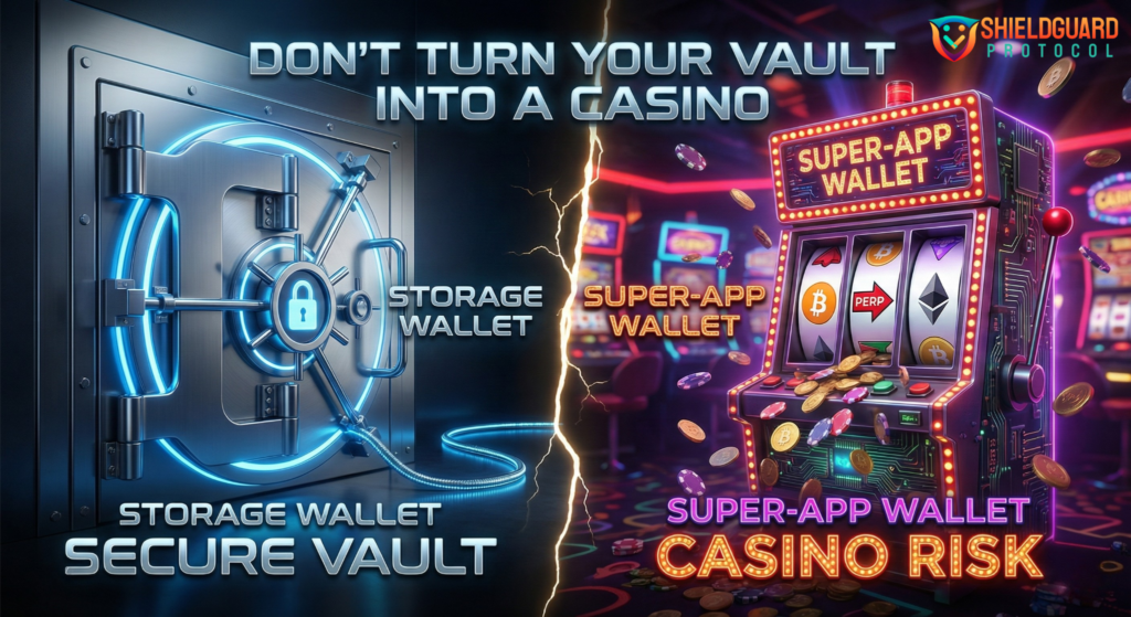 Why Your Wallet Should Be a Vault, Not a Swiss Army Knife.