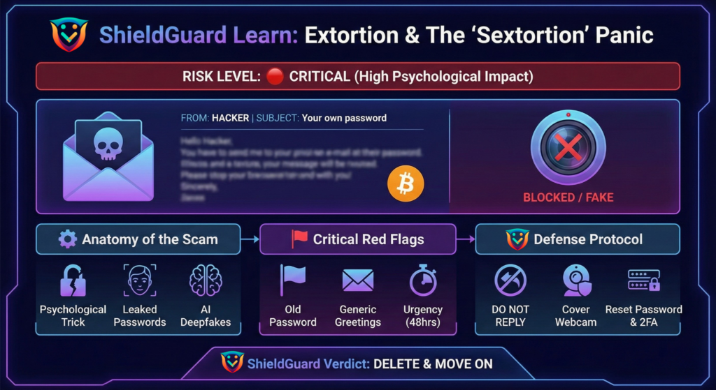 Extortion & The “Sextortion” Panic