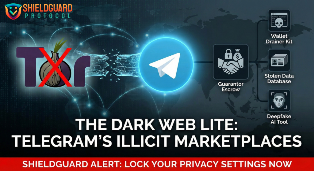 The “Dark Web Lite” (Telegram Marketplaces)