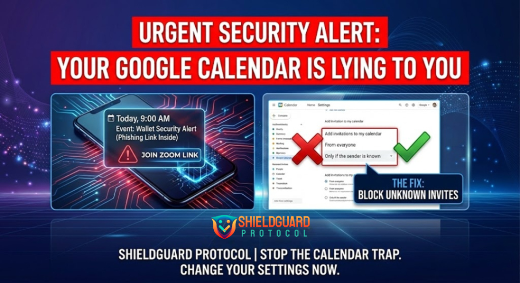 The “Google Calendar” Trojan Horse