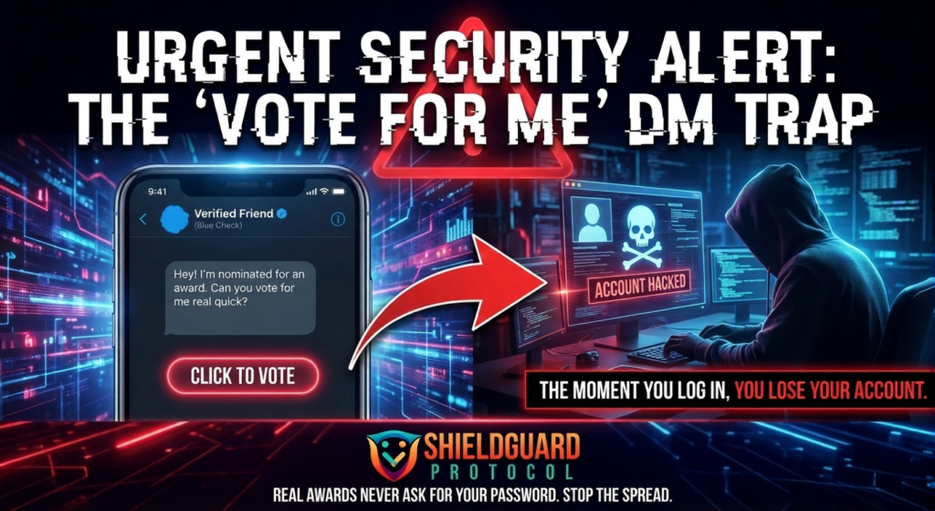 The “Podcast Vote” Takeover Campaign