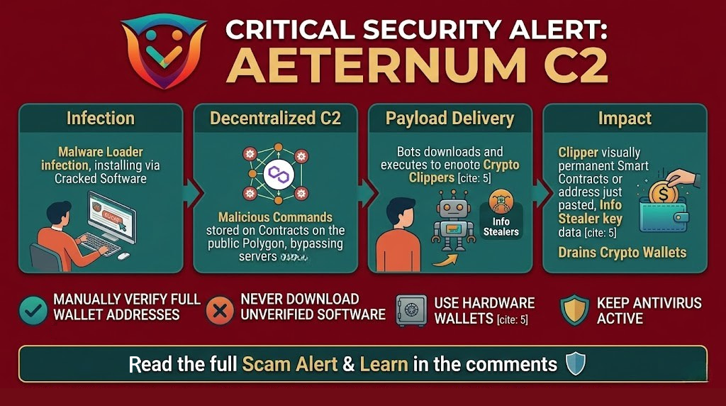 The Aeternum C2 Threat – When Malware Hides on the Blockchain