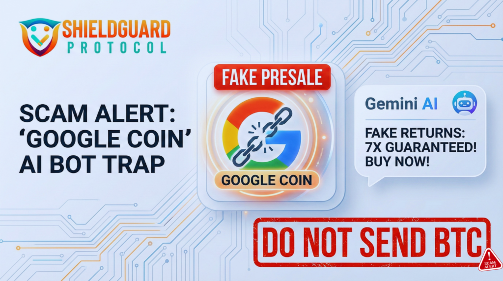 he “Google Coin” AI Chatbot Presale Scam