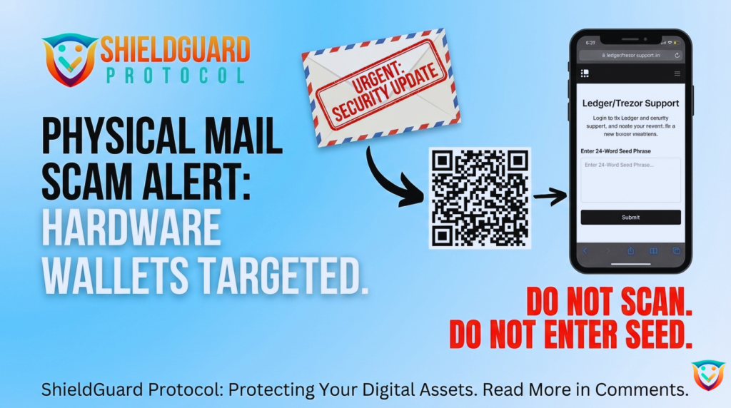 The “Snail Mail” Hardware Wallet Phishing Campaign