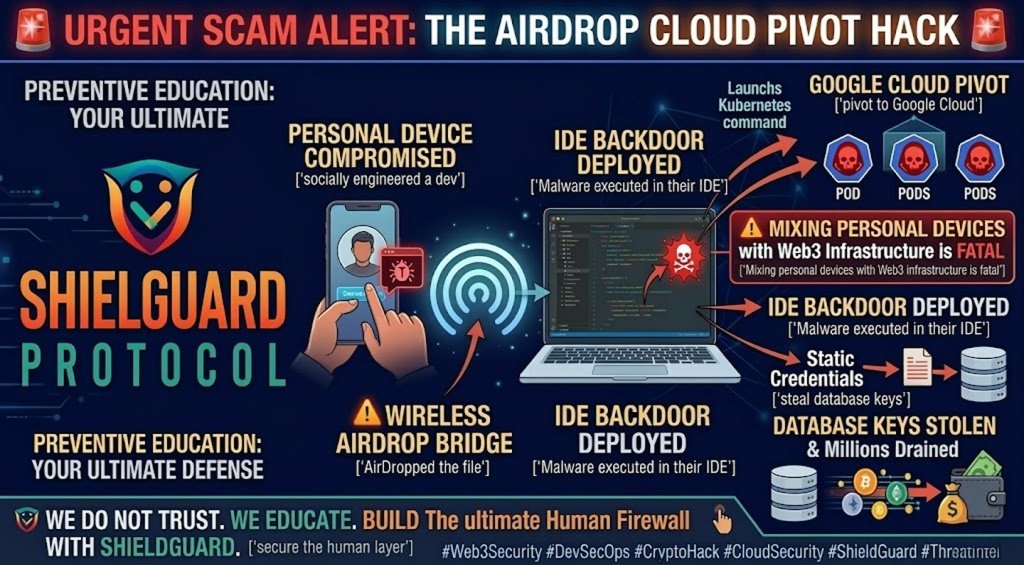 The AirDrop Exploit – How State-Sponsored Hackers Breached a Crypto Firm