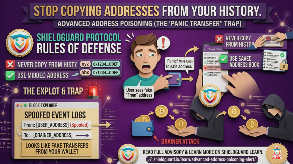 Advanced Address Poisoning Alert