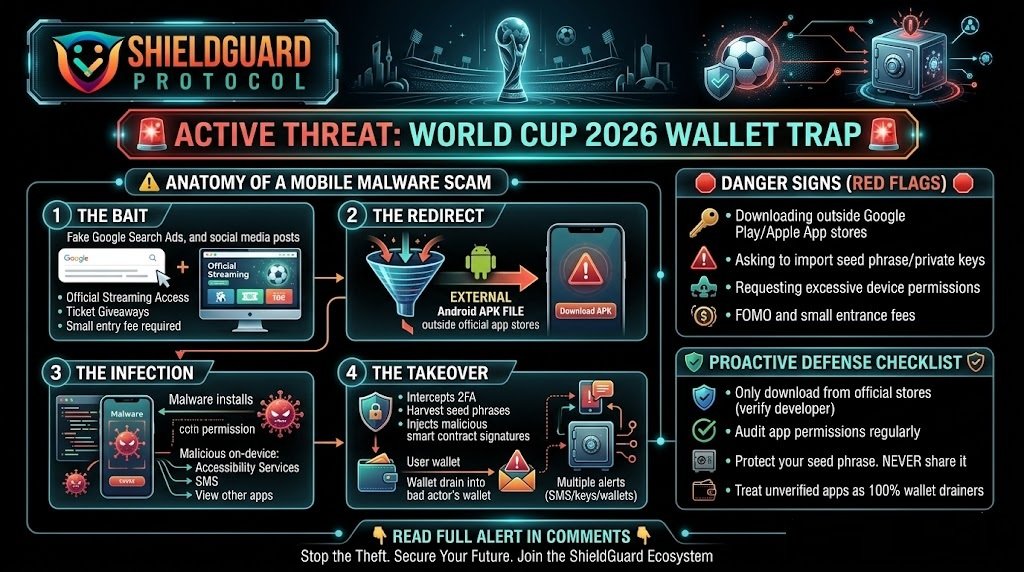 SCAM ALERT: FIFA World Cup 2026 Phishing & Mobile Malware